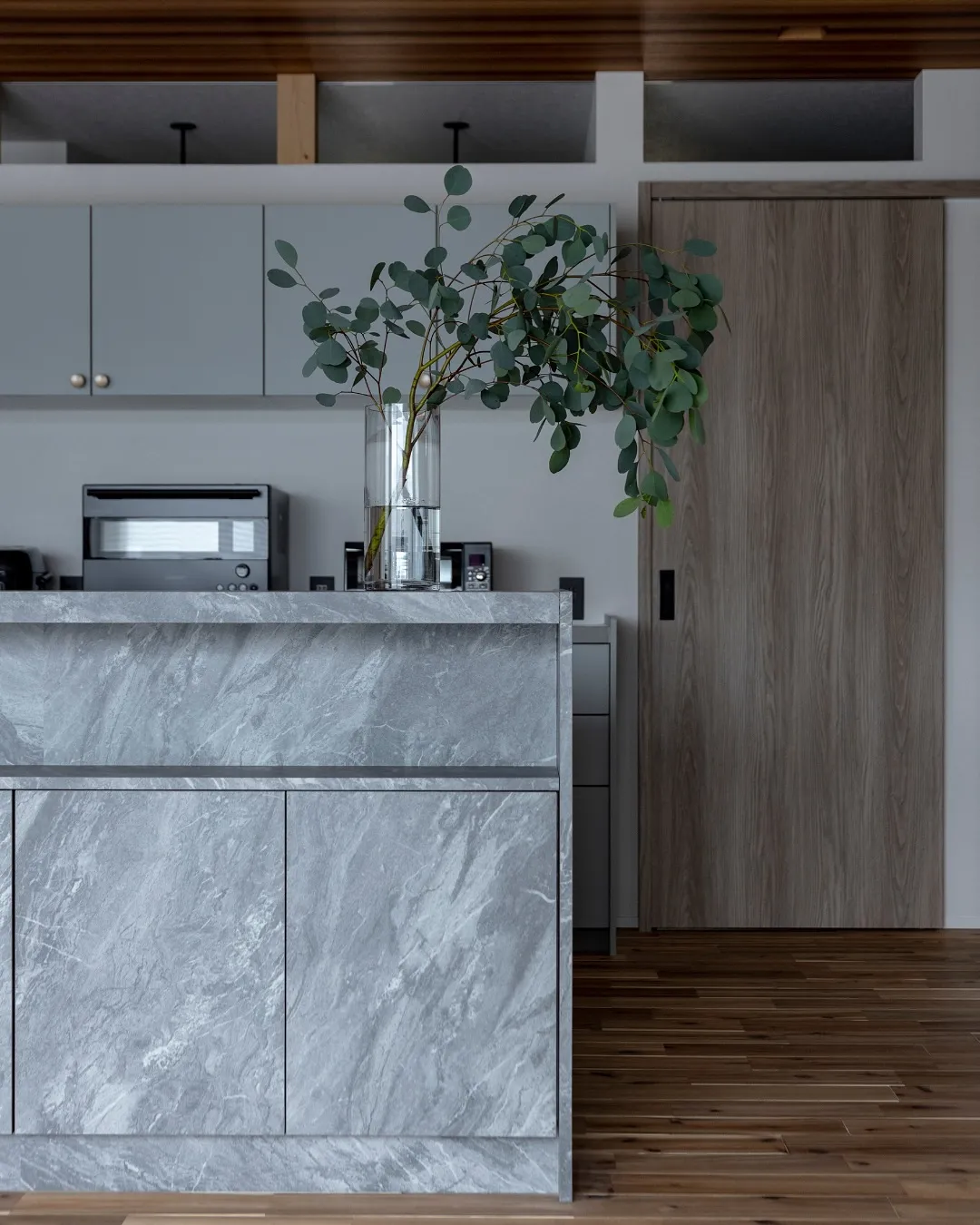 【素材と色で雰囲気が決まる】