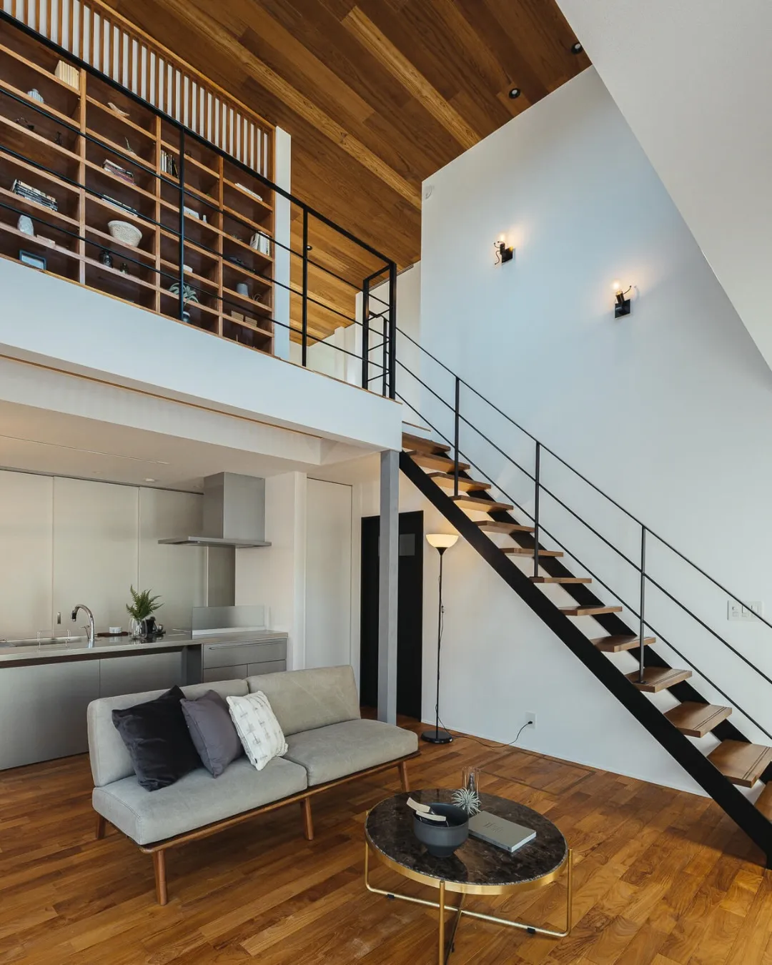 【魅せる鉄骨階段がお気に入り】